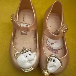 Beauty and the Beast x Mini Melissa toddler shoes sz7